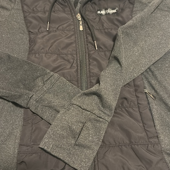 Flag Nor Fail - size S zip up hoodie, black - Picture 3 of 4